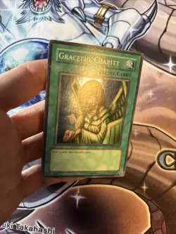 Yugioh / Graceful Charity / DLG1-EN089 / Super Rare / Dark Legends LP/MP (WNU) - Image 4