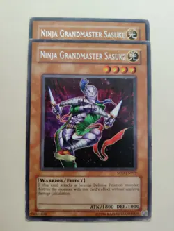 2x Yugioh! Ninja Grandmaster Sasuke SOD-EN019 Rare MP - Image 1