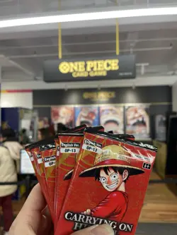 One Piece Carrying On His Will OP-13 LOT OF 12 Sealed Booster Packs English New - Image 5