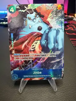 Jinbe OP07-045 SR Parallel Alt Art One Piece 500 Years in the Future - Image 1