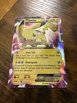 Pikachu EX - XY84 - Pokemon XY Promo Ultra Rare Card NM - Image 1