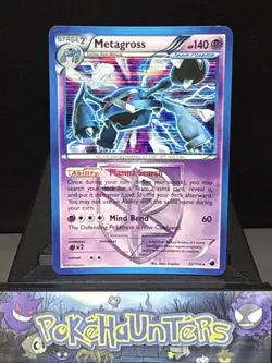 Pokemon Card Metagross 52/116 Plasma Holo Rare Plasma Freeze Light Play - Image 1