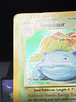 Pokemon Card Venusaur 18/130 Base Set 2 Rare Holo WOTC Played 2 - Image 4