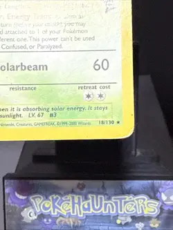 Pokemon Card Venusaur 18/130 Base Set 2 Rare Holo WOTC Played 2 - Image 5