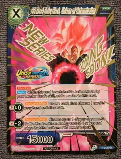 SS Rose Goku Black Unison of Extermination STAMPED Dragon Ball Super Card | NM - Image 1