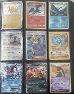 Pokemon Card Collection Binder Lot ex, ir, sar, sir, ar 150 card lot - Image 3