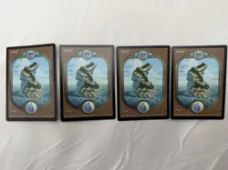 Magic: The Gathering Unglued Island Basic Land Cards Lot of 4 - Image 2