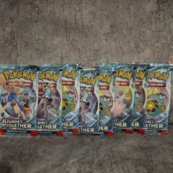 Pokemon Cards 9x Booster Packs Scarlet & Violet Journey Together New/Sealed - Image 1