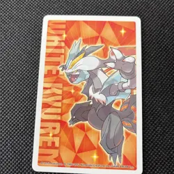 Audino 2012 playing cards 6 Of Spades White Kyurem Nintendo NM - Image 2