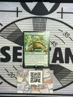 Blossoming Tortoise - Wilds of Eldraine 163 Regular MTG - Image 1