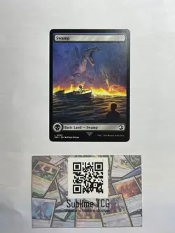 Swamp 23 REX - Land Non - Foil Jurassic World Collection - Image 2