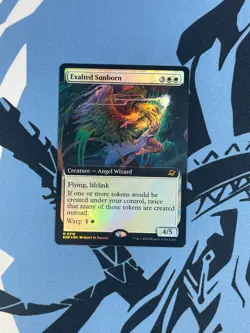 Exalted Sunborn - Edge of Eternities 318 Extended Art Foil MTG - Image 1