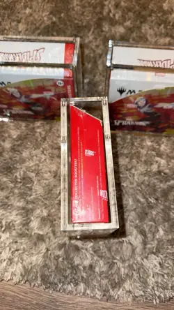 1x Magic The Gathering MTG: Spiderman Collector Booster Box Sealed Acrylic Case - Image 5