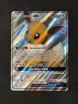 Eevee GX SM242 Sm Holo Black Star Promo Sun & Moon Pokemon - Image 1