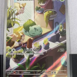 Pokemon TCG Bulbasaur 143/142 Illustration Rare Stellar Crown NM/M - Image 3