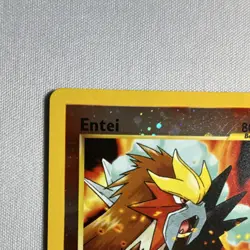 Pokemon Entei 34/53 Wotc Promo Reverse Holo Promo 80 HP English - Image 2