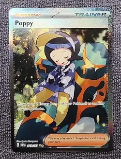 Pokemon TCG Poppy 227/197 Obsidian Flames Holo Special Illustration Rare NM/M - Image 1