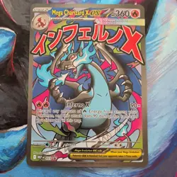 Pokemon TCG UPC Mega Charizard X ex 023 Promo Holo NM - Image 1
