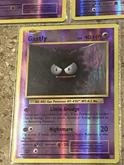 2016 Pokemon TCG Gastly Evolutions 47/108 Reverse Holo Common X3 PWE - Image 2