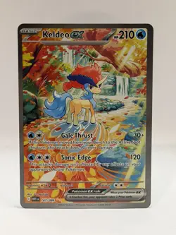 Keldeo ex 167/086 SIR Pokemon TCG White Flare Special Illustration Rare NM - Image 1