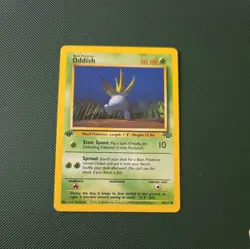 Pokemon - Oddish #58/64 Jungle Common 1st Edition Regular 50 HP - Image 1