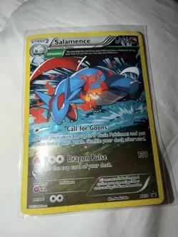 Salamence 2014-16 Pokemon XY Ancient Origins Black Star Promo #XY59 FULL ART MP - Image 1