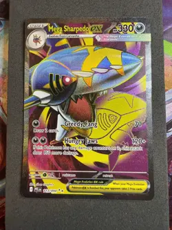 Mega Sharpedo EX 113/094 Ultra Rare - Pokemon TCG Phantasmal Flames - Image 1