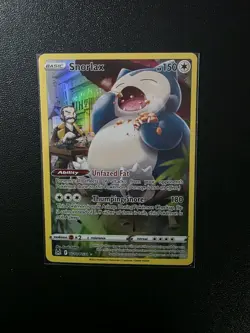 Snorlax 😴 TG10/TG30 Ultra Rare Pokemon TCG Lost Origin Trainer Gallery NM - Image 1