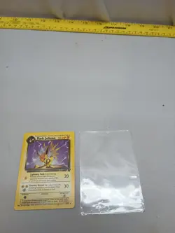 Pokemon TCG Dark Jolteon 38/82 1st Edition Nonholo Rare - WOTC Team Rocket - NM - Image 1