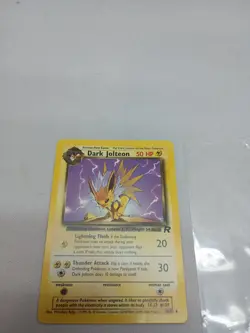 Pokemon TCG Dark Jolteon 38/82 1st Edition Nonholo Rare - WOTC Team Rocket - NM - Image 2