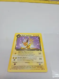 Pokemon TCG Dark Jolteon 38/82 1st Edition Nonholo Rare - WOTC Team Rocket - NM - Image 3