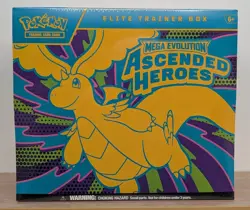 Pokemon TCG Mega Evolution Ascended Heroes Elite Trainer Box ETB Sealed IN HAND - Image 1
