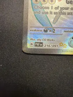 Pokemon TCG Paldean Fates Set: Mew ex 216/091 - Image 5