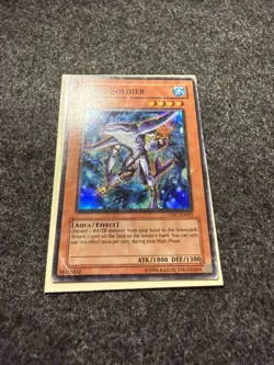YuGiOh Abyss Soldier CMC-EN001 - Super Rare - Capsule Monster Coliseum Promo - Image 2