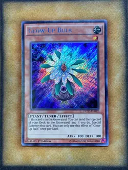 Yugioh Glow-Up Bulb LC5D-EN092 Secret Rare 1st Ed NM - Image 1