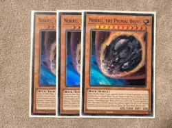 Nibiru The Primal Being (1st, Super) x3 - RA01-EN015 - Playset - YuGiOh - Image 1