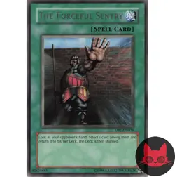 Yugioh The Forceful Sentry DB1-EN029 Rare NM - Image 1