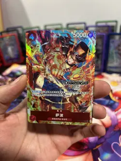 One Piece Chinese Exclusive Sabo Championship 25-26 Autumn Regionals NM - Image 1