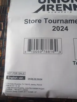 TCG UNION ARENA STORE TOURNAMENT KIT 2024 ENGLISH - Image 3