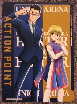 Hunter X Hunter Leorio Kurapika Action Point- UE02BT/HTR-1-AP03 NM - Union Arena - Image 1