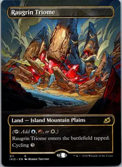 Raugrin Triome (Showcase) R Ikoria: Lair of Behemoths 311 NM - Image 1