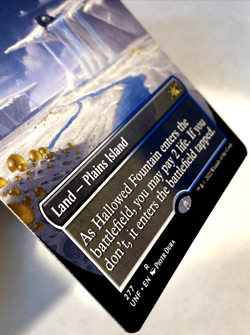 MTG Hallowed Fountain *BORDERLESS* Unfinity 277 NM - Image 2