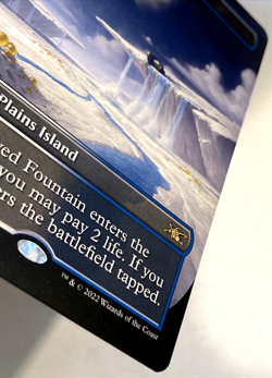 MTG Hallowed Fountain *BORDERLESS* Unfinity 277 NM - Image 3