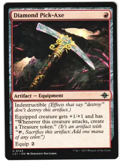Diamond Pick-Axe 143 The Lost Caverns of Ixalan NM MTG - Image 1