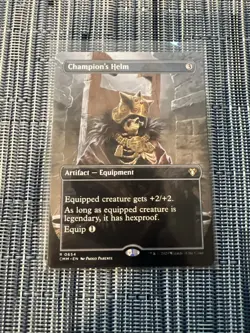 Champion's Helm (Borderless) Commander Masters - NM - MTG - Image 1