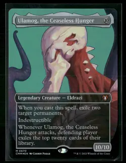 Commander Masters Ulamog, the Ceaseless Hunger (Borderless) #670 - Image 1