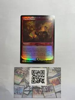 Past in Flames 4 SS3 - Mythic Foil Signature Spellbook: Chandra - Image 1