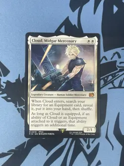 Cloud, Midgar Mercenary - UB: Final Fantasy 0010 Regular Magic: The Gathering - Image 1