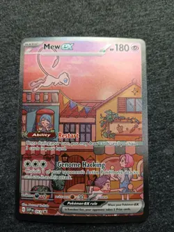 Pokemon TCG Mew ex SVP 053 Scarlet & Violet 151 Black Star Promo NM - Image 1