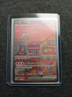 Pokemon TCG Mew ex SVP 053 Scarlet & Violet 151 Black Star Promo NM - Image 4